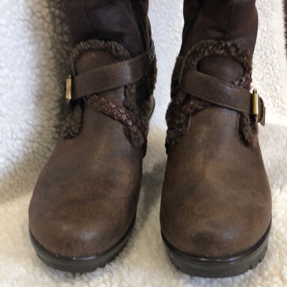 Women’s Aldo Knee-high Platform Boots Vintage - Picture 5 of 16